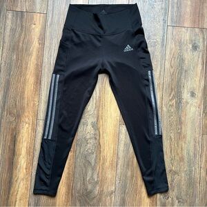 Adidas Aeroready Women Small Pull on Compression Leggings Yoga running